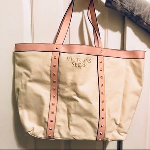 Victoria’s Secret Canvas Stud Tote